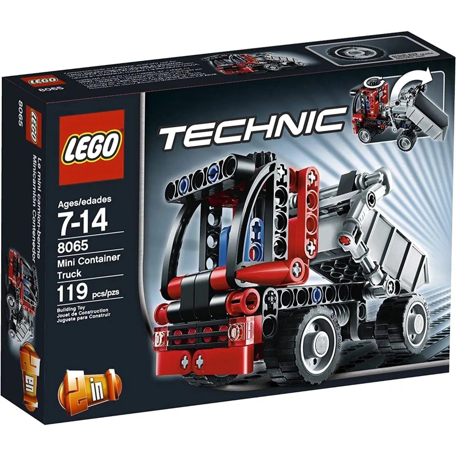 Promoting emotional intelligence LEGOLEGO [Technic] - Mini Container Truck (8065)