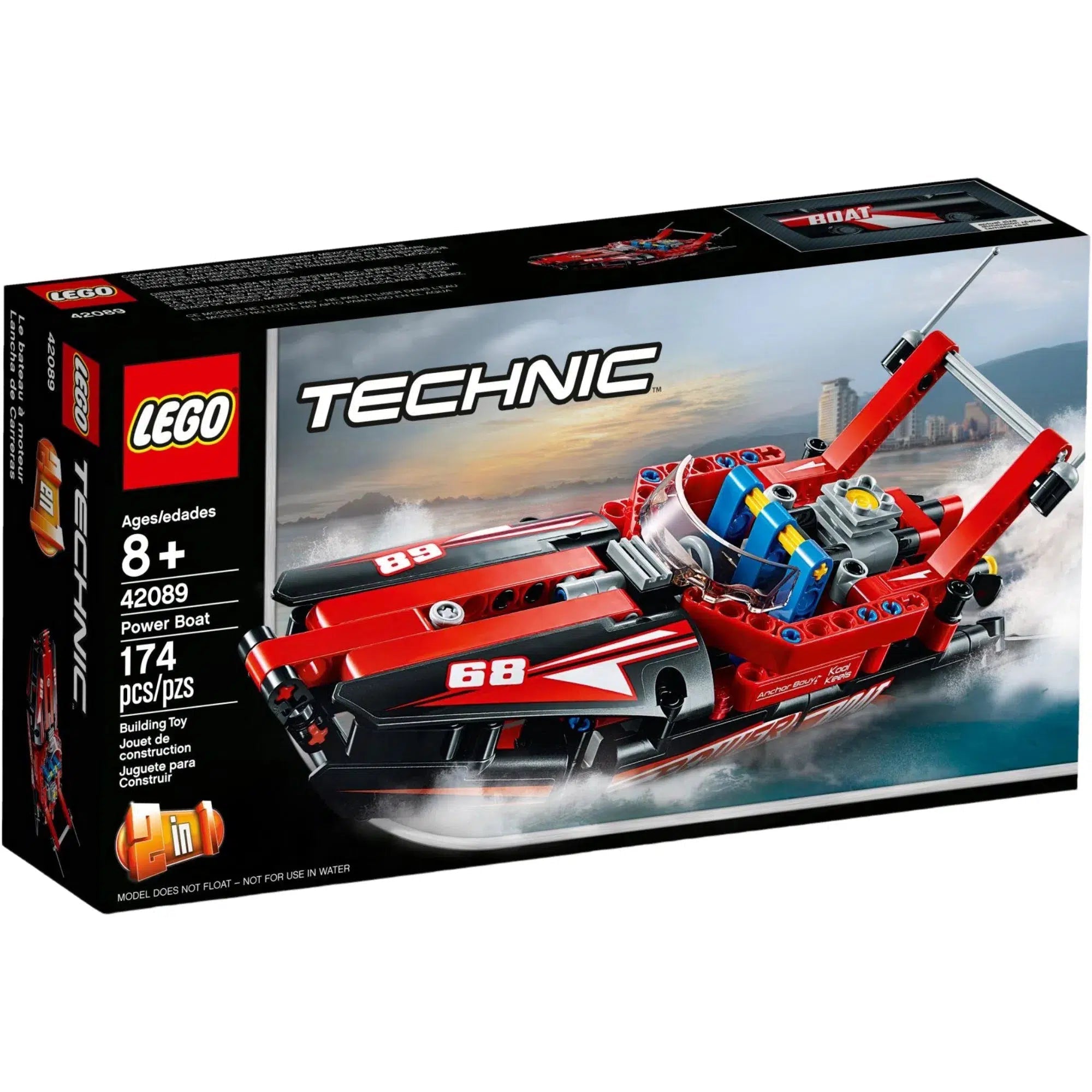 Offering endless joy LEGOLEGO [Technic] - Power Boat Building Set (42089)