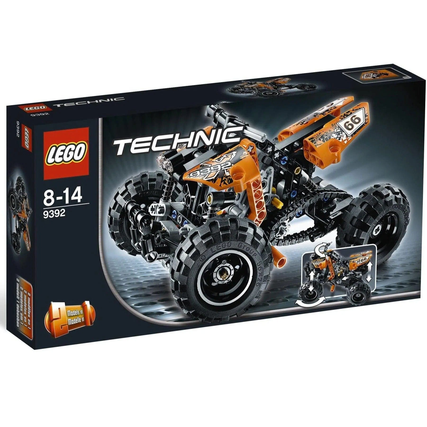 Non-toxic and safe LEGO toysLEGO [Technic] - Quad Bike (9392)