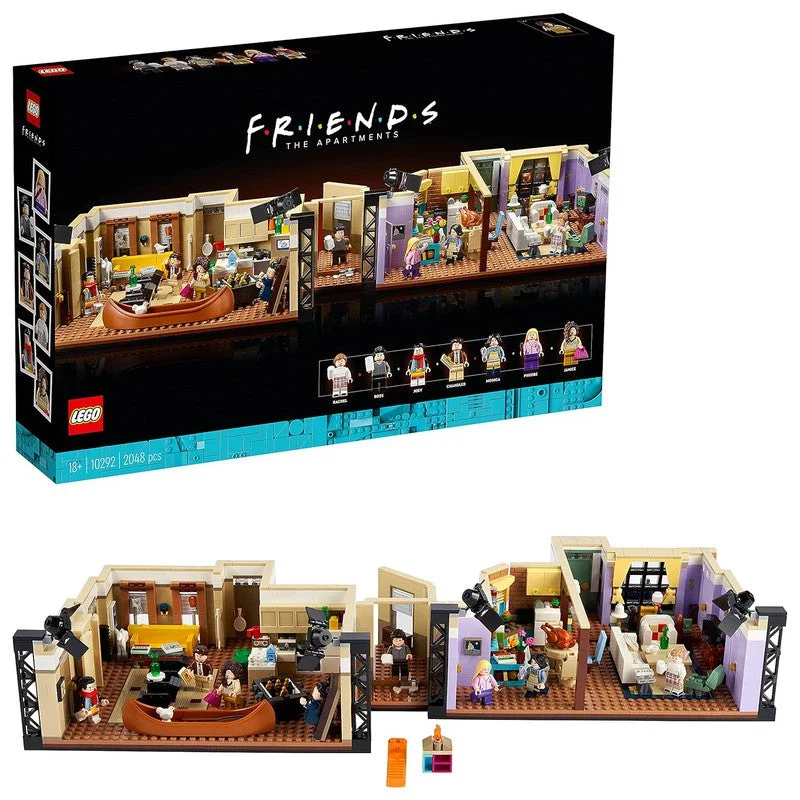 Fun-filled LEGO adventuresLEGO The Friends Apartments 10292 Building Kit (2,048 Pieces) -  (COD Not Available)