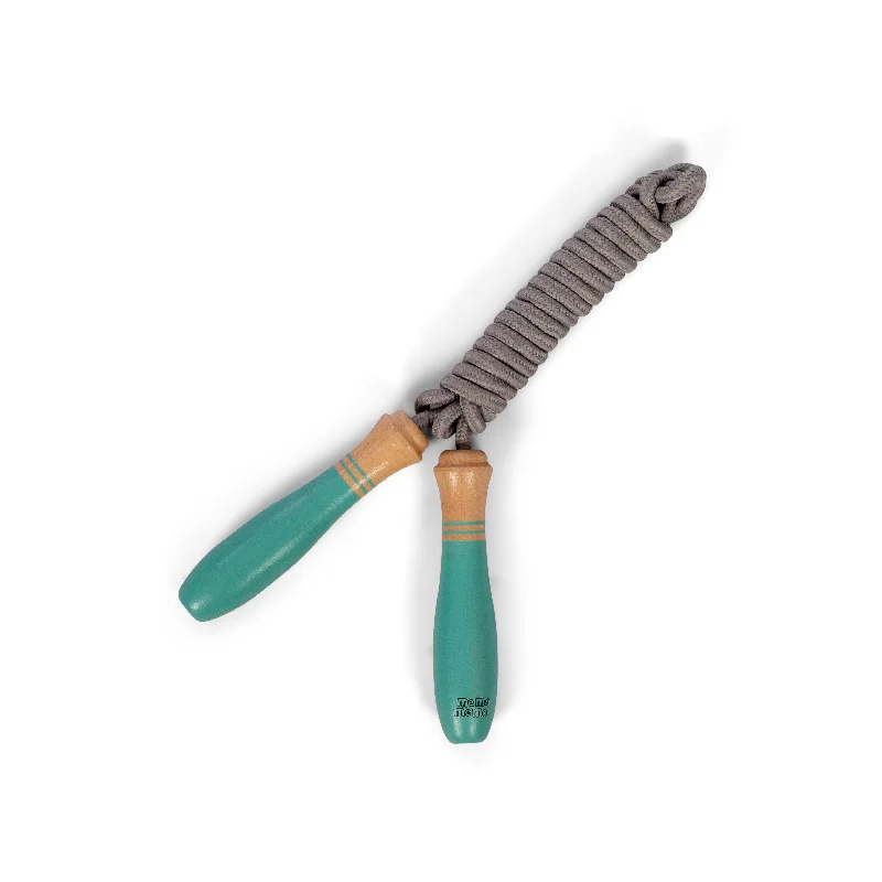 beautiful and detailed wooden toys that inspire creativity                   Long Skipping Rope | Turquoise
