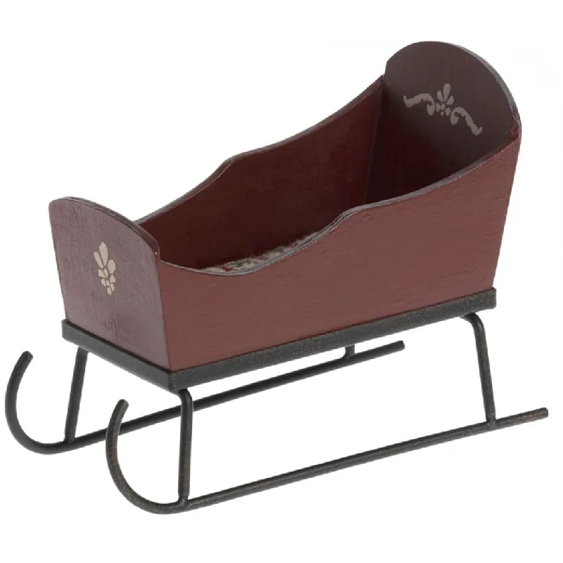 sustainably sourced wooden toys                   Red Mouse Sleigh