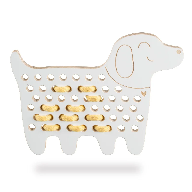 playful wooden toys                  Milin Charlie The Dog