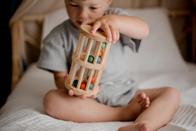 safe and durable wooden toys                   Mini Rainmaker