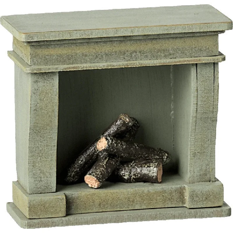 classic wooden toys for kids                Maileg miniature fireplace