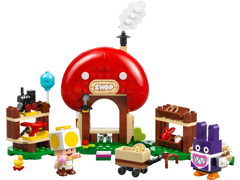 Promoting spatial awareness LEGONabbit at Toad's Shop Expansion Set