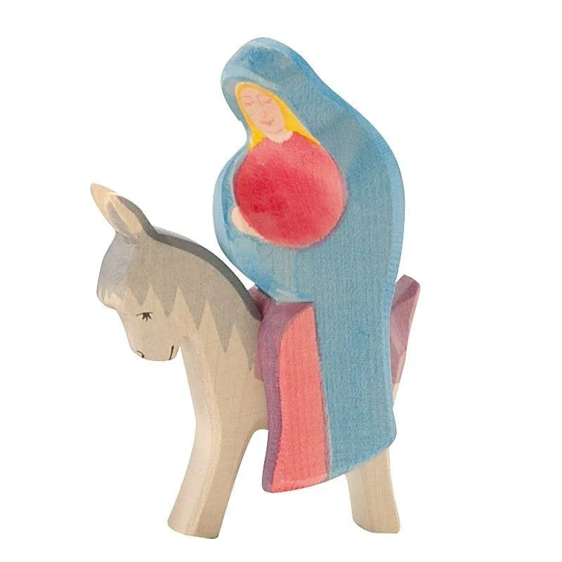 enchanting and whimsical wooden toys for children                   Ostheimer Mary on Donkey