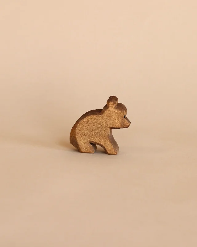 non-toxic wooden toys                   Ostheimer Small Bear - Sitting