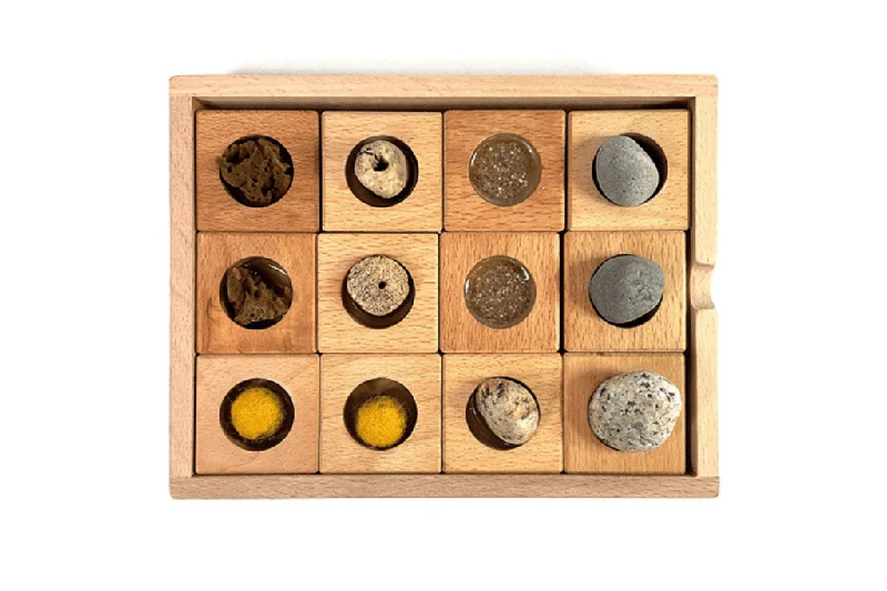 enchanting wooden toys that create lasting memories                   Papoose Wood Sensory Blocks (12 pcs)