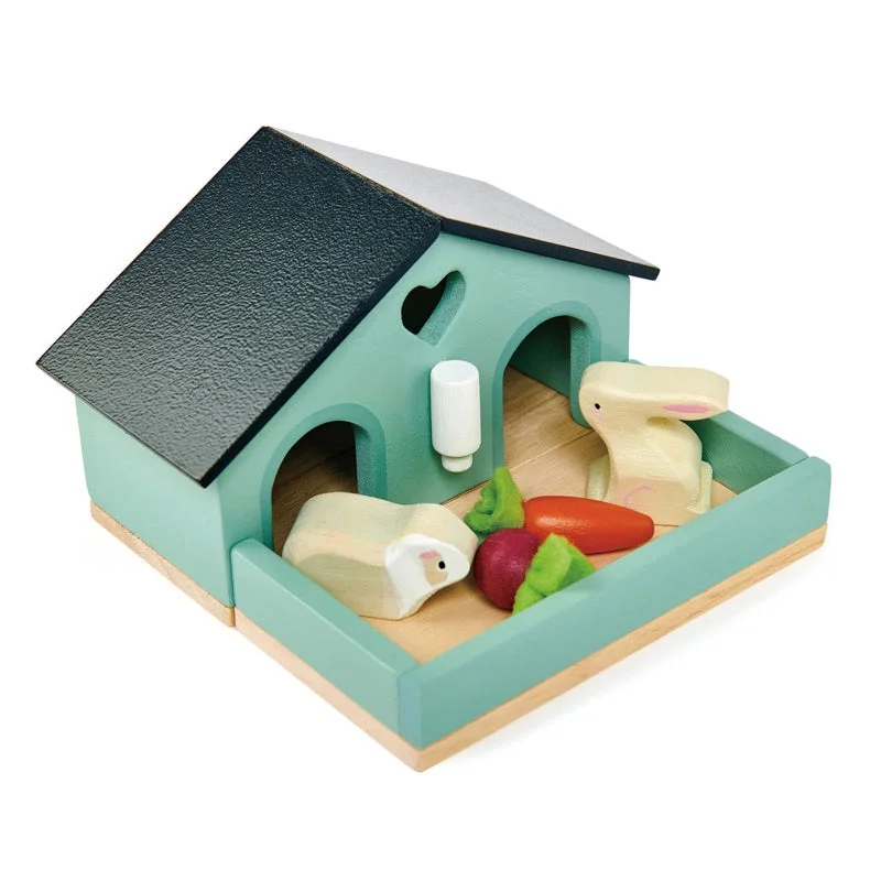 durable wooden toys                  Pet Rabbit & Guinea Pig Set