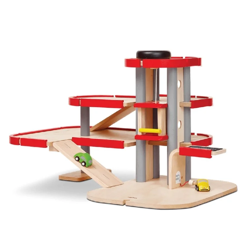 sustainable wooden toys                   Wooden Parking Garage