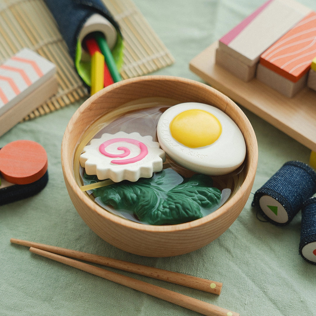 enchanting and whimsical wooden toys that captivate attention                   Ramen Bowl Playset