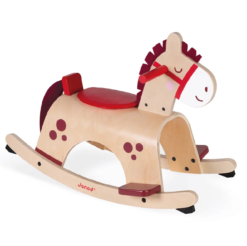 historically accurate and educational wooden toys that teach about cultures                   Rocking Pony