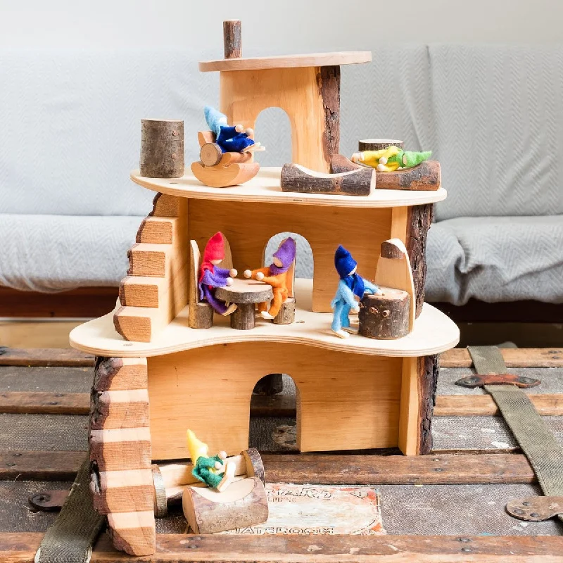 engaging and educational wooden toys                  small wooden treehouse