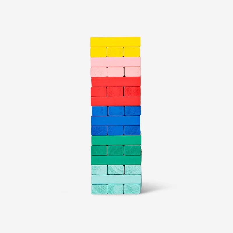 enchanted wooden toys                   Stacking tower game
