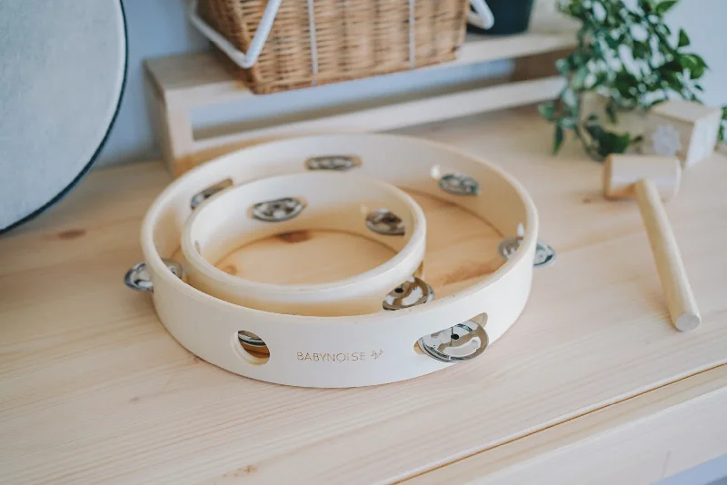 non-toxic wooden toys                   Tambourine | Assorted Sizes