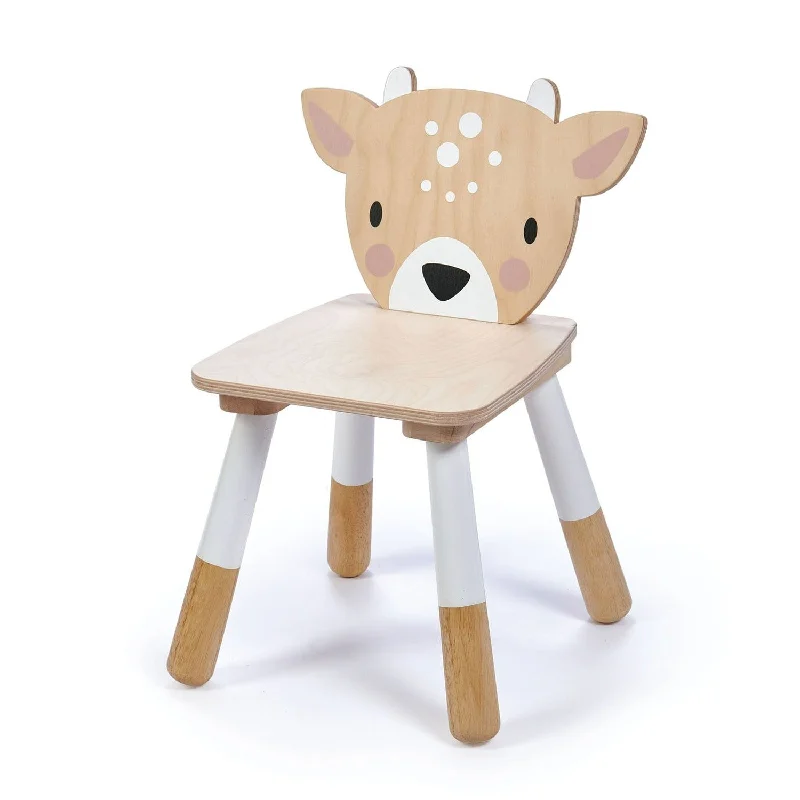 beautifully detailed wooden toys                  Wooden Forest Deer Chair