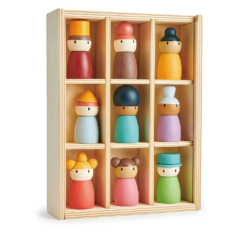 enchanting wooden toys that create lasting memories                   Tender Leaf Toys Wooden Happy Folk Hotel