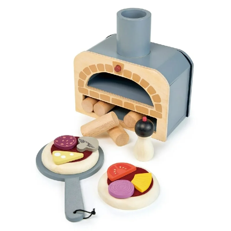 sustainable wooden toys                   Make Me A Pizza Wooden Play Set