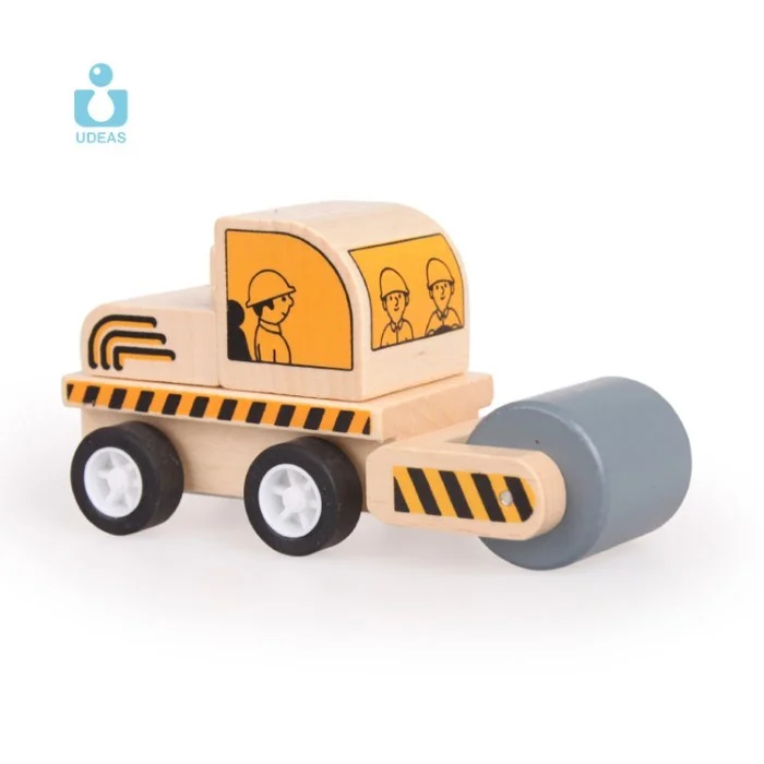 eco-friendly wooden toys made from sustainable materials                   Udeas Varoom Click Car Road Roller
