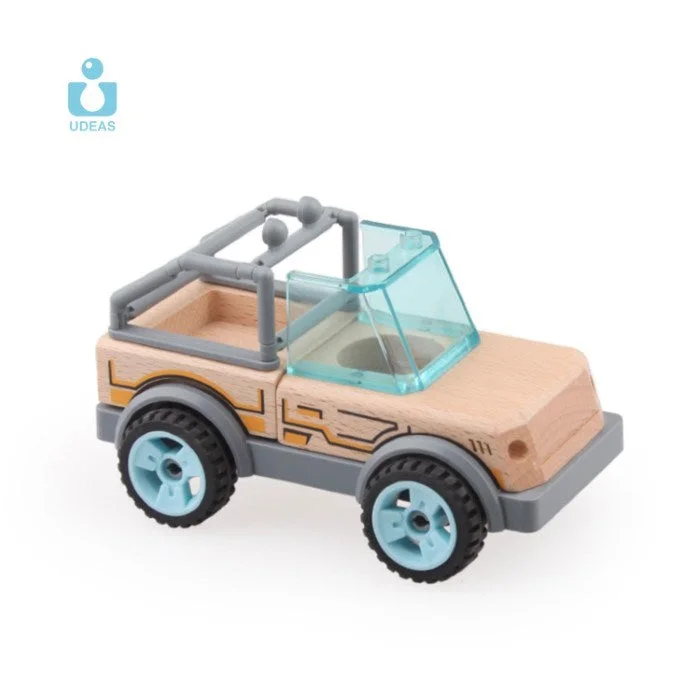 imaginative wooden toys                  Udeas Varoom transformable Vehicle SUV