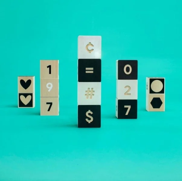 delightful wooden toys for children                   Uncle Goose To Tonet Number Blocks