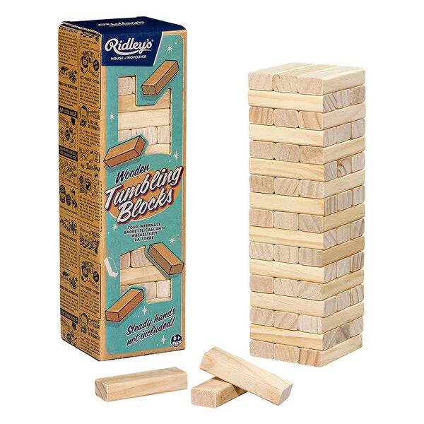 engaging wooden toys                   Ridley's Game Tumbling Blocks Classic