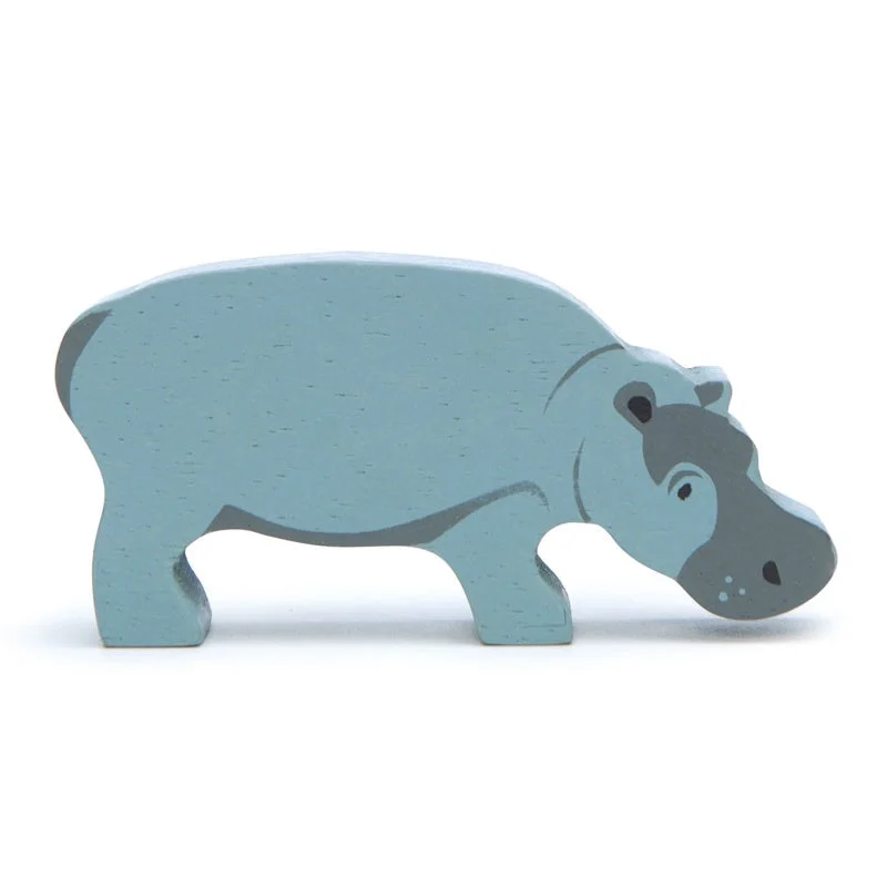 eco-conscious and sustainable wooden toys for children                   Wooden Animal | Hippo