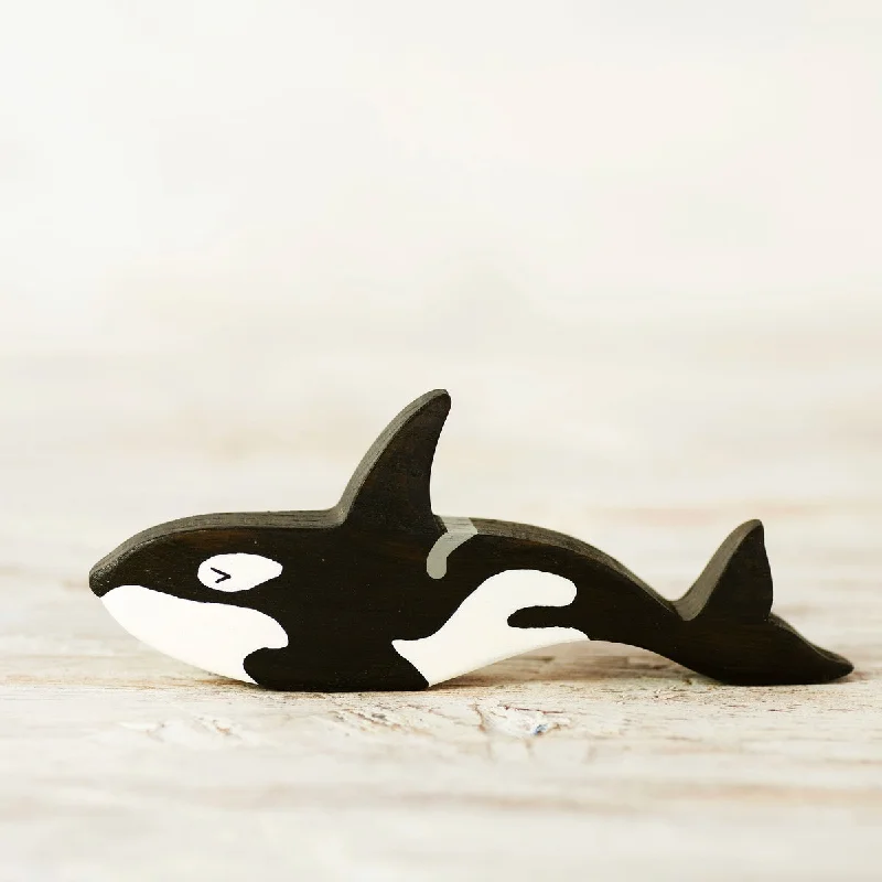 safe and non-toxic wooden toys for babies                   Wooden Caterpillar orca
