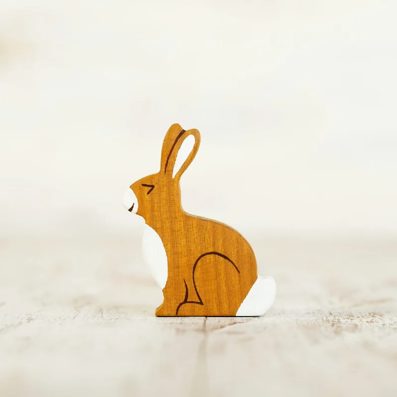 educational wooden toys                   Wooden Caterpillar rabbit hare