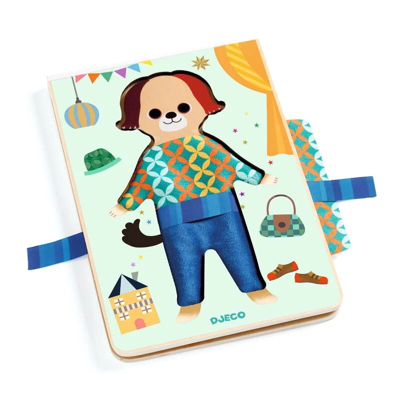 eco-friendly and sustainably made wooden toys                   Wooden Dressing Game | Zabimix