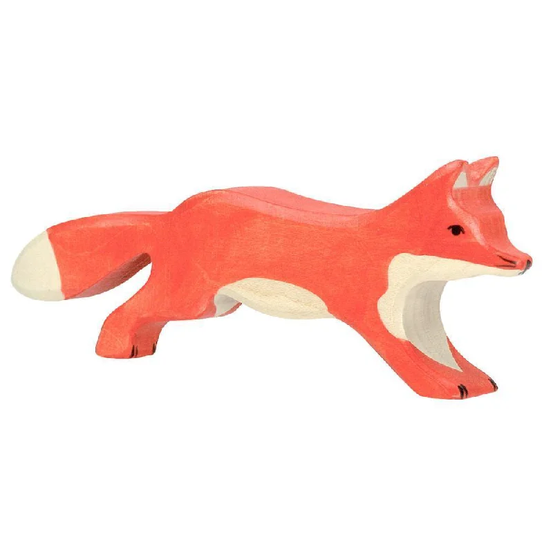 functional wooden toys               Holztiger running fox
