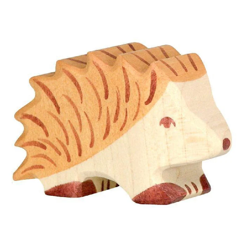 playful wooden toys                  Holztiger hedgehog
