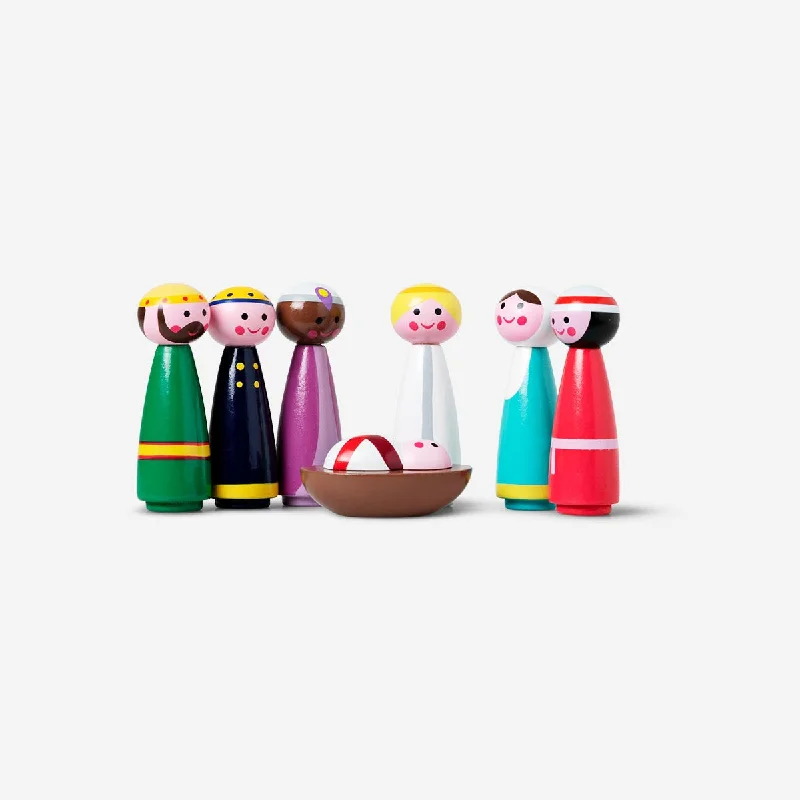 sturdy wooden toys                  Wooden nativity play