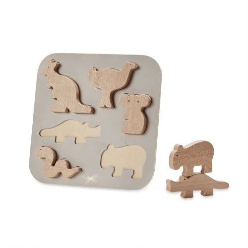detailed and intricate wooden toys                   Wooden Puzzle | Australian Animals