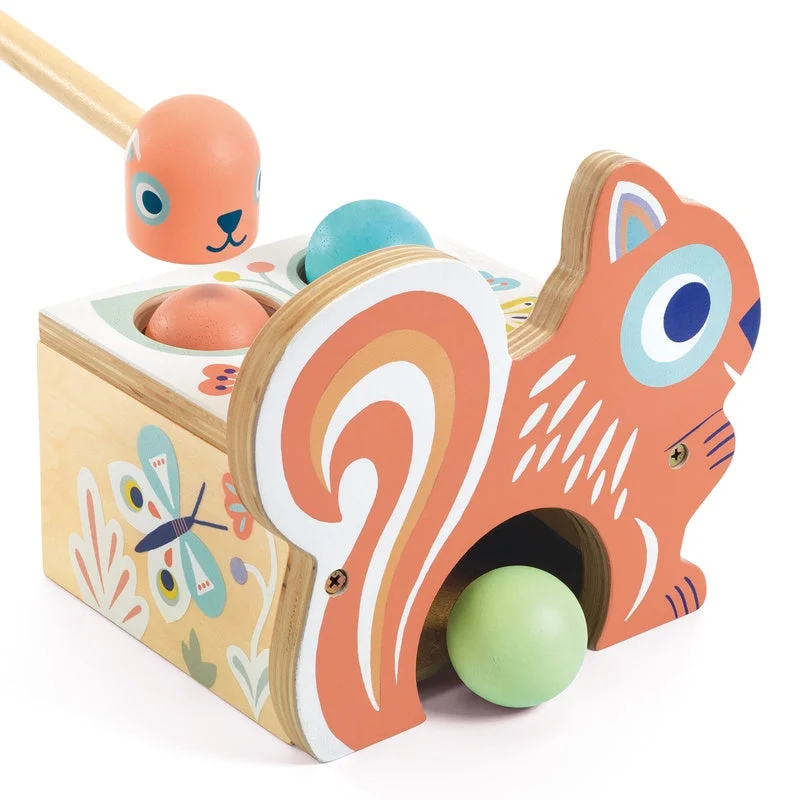 engaging wooden toys                   Wooden TapTap Game | BabyNut