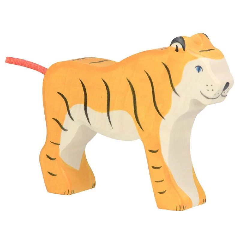 eco-conscious wooden toys                 Holztiger tiger