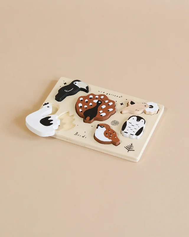 enchanting wooden toys that bring joy and happiness to children Wooden Tray Puzzle - Birds enchanting wooden toys that bring joy and happiness to children Wooden Tray Puzzle - Birds