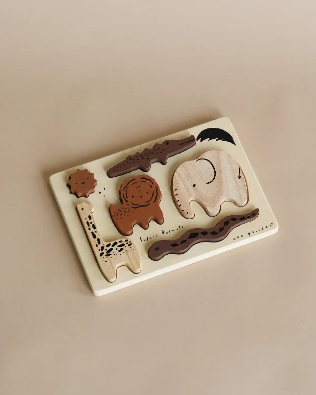 enchanting and whimsical wooden toys that captivate attention Wooden Tray Puzzle - Safari Animals enchanting and whimsical wooden toys that captivate attention Wooden Tray Puzzle - Safari Animals