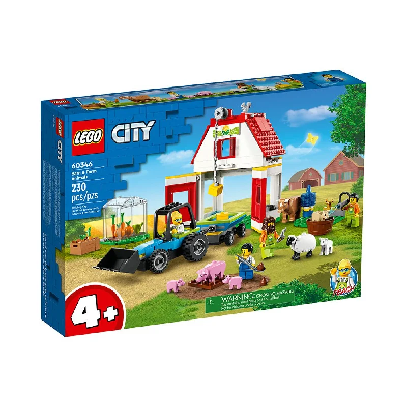 Imagination-sparking LEGO setsLEGO City Barn & Farm Animals 60346 Building Kit (230 Pieces) Imagination-sparking LEGO setsLEGO City Barn & Farm Animals 60346 Building Kit (230 Pieces)