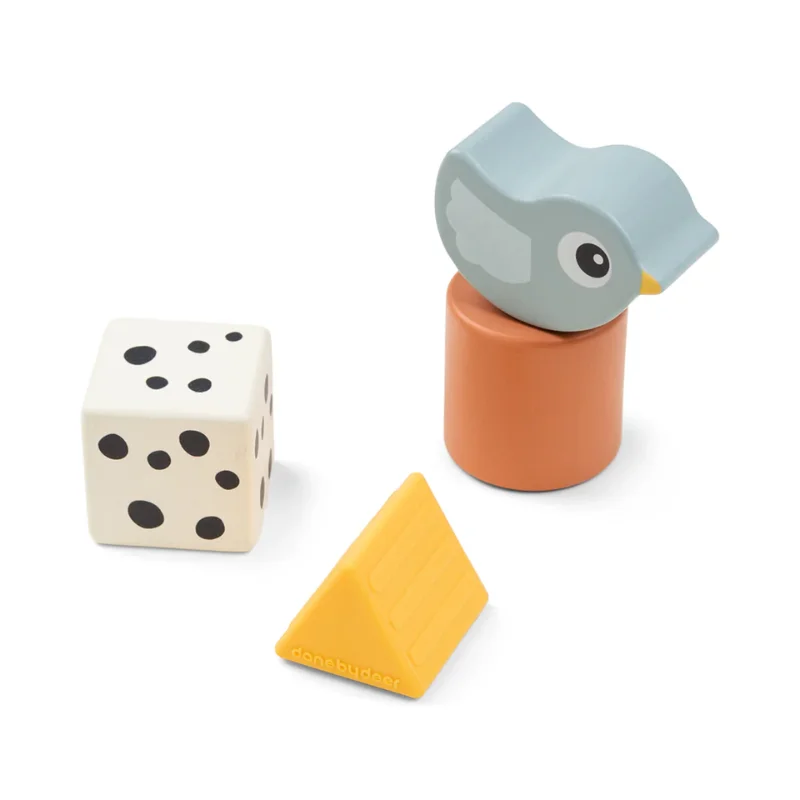 timeless wooden toys                   Birdee Sensory Block Set