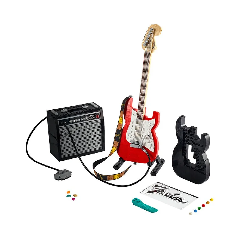 Promoting critical thinking LEGO challengesLEGO Ideas Fender Stratocaster 21329 Guitar Building Kit (1,079 Pieces) Promoting critical thinking LEGO challengesLEGO Ideas Fender Stratocaster 21329 Guitar Building Kit (1,079 Pieces)