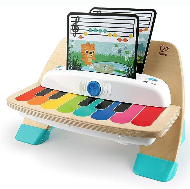 timeless classic wooden toys                   Baby Einstein and Hape Magic Touch Piano Wooden Musical Toddler Toy