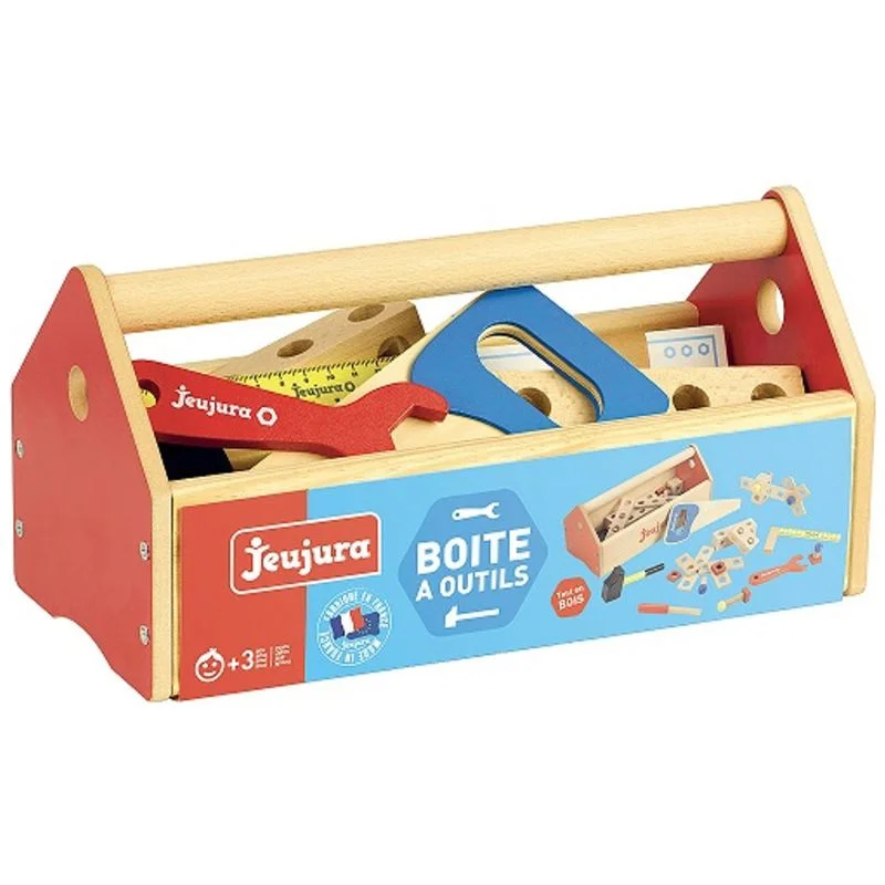 educational wooden toys                   Wooden Tool Box with Tools