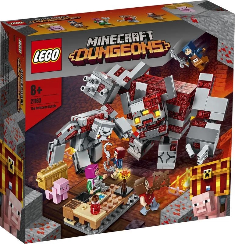 Thematically rich LEGO setsLEGO 21163 Minecraft Dungeons The Redstone Battle