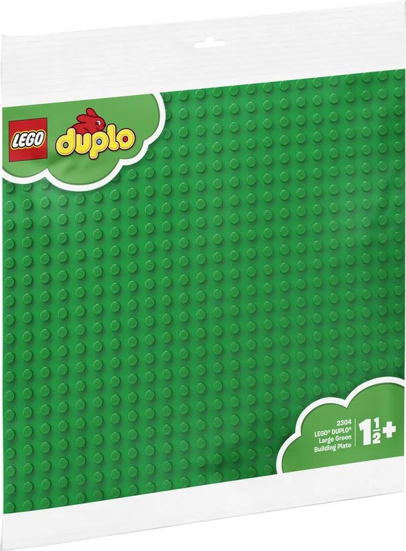 Enhancing cognitive development LEGOLEGO 2304 Duplo Large Green Building Plate
