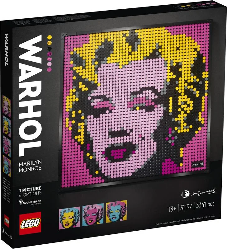 Encouraging resourcefulness LEGOLEGO 31197 LEGO Art Andy Warhol's Marilyn Monroe