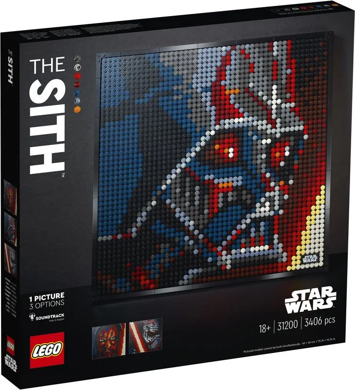 Fun-filled LEGO adventuresLEGO 31200 LEGO Art Star Wars The Sith