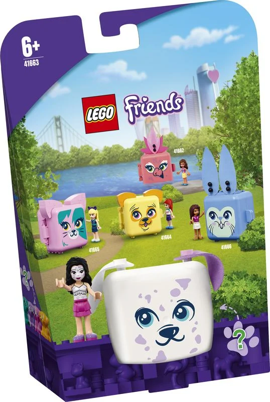 Promoting social skills LEGO playLEGO 41663 Friends Emma's Dalmatian Cube