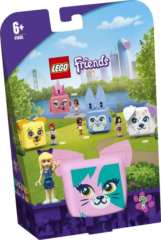 Gender-neutral LEGO toysLEGO 41665 Friends Stephanie's Cat Cube